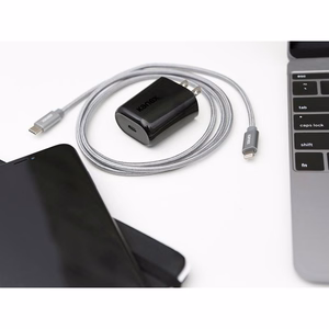 Сетевое зарядное устройство Kanex GoPower 18 W USB-C, чёрное