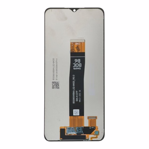 Дисплей Samsung A12 Nacho A127 / A12s A127 с сенсорным стеклом чёрный (Black Flex Version) OEM