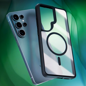 3mk Satin Armor MagCase для Samsung Galaxy S26 Ultra - прозрачный чёрный