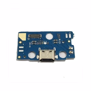 Charging Port Compatible With Lenovo Tab P11 / J606 with Flex / Silver OEM