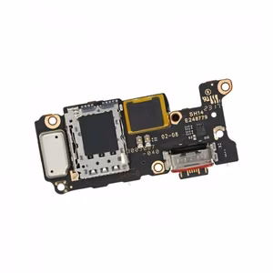 Charging port compatible with Xiaomi Poco F5 Pro 5G with flex / silver OEM