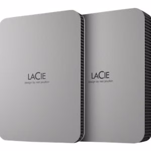 LACIE Mobilus Nešiojamas HDD 4TB USB sidabrinis