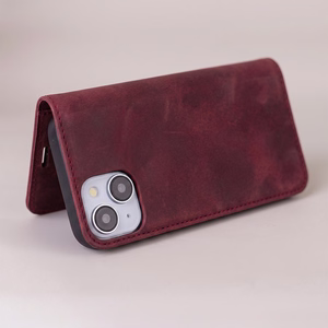Чехол Smart Suede для Honor 600 lite, бордовый