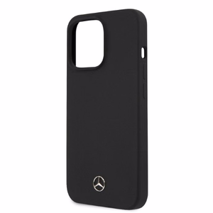 Mercedes Silikoninė Linija Magnetinis dėklas iPhone 13 Pro / iPhone 13 - juodas