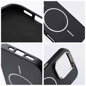 Чехол для Samsung S26 ULTRA Frame Mag Cover совместимый с MagSafe чёрный