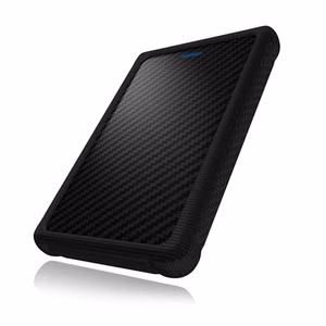 ICY BOX IB-223U3a-B – USB 3.0 enclosure for a 2.5-inch SATA HDD or SSD with silicone sleeve