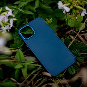 Satin case for Xiaomi Redmi Note 13 5G dark blue