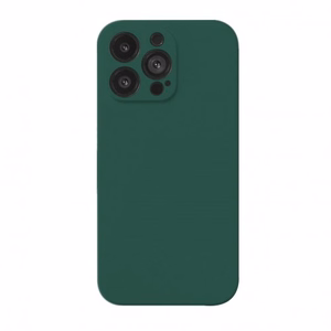 Telefono dėklas Liquid Silicone Edge Xiaomi Redmi 10C (smaragdo žalia)