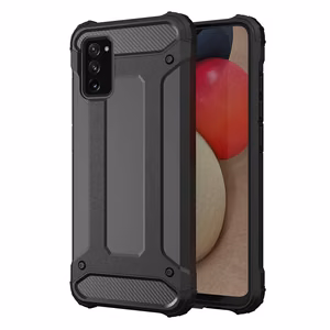 Hybrid Armor Case прочный защитный чехол для Samsung Galaxy A03s чёрный