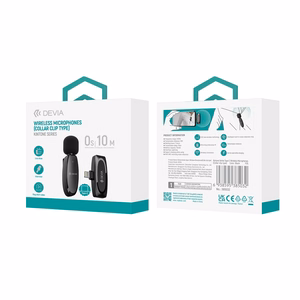 Devia микрофон для смартфона Kintone USB-C чёрный