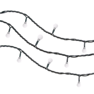 Rebel outdoor LED Christmas lights, 10 m, RGB, selectable lighting modes