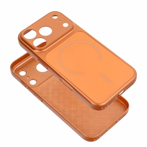 Dėklas MAKE 17 (MagSafe) skirtas iPhone 15 Pro oranžinis