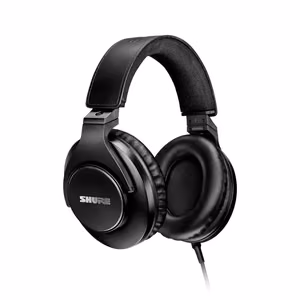 Shure SRH440A-EFS wired headphones, Black