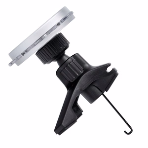 Automobilinis laikiklis Forcell F-GRIP (MagSafe) tvirtinamas ant ventiliacijos grotelių juodas