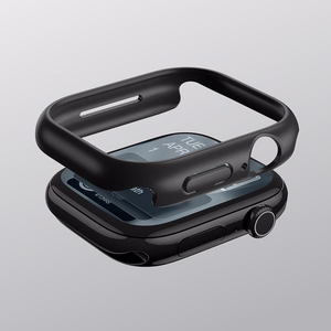 Чехол AmazingThing Minimal для Apple Watch Series 11 42 мм — чёрный