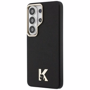Karl Lagerfeld K Metal Logo MagSafe Чехол для Samsung Galaxy S26 Ultra - чёрный
