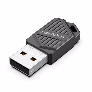 Wozinsky WAX-900 dviejų dažnių juostų USB Wi-Fi 6 adapteris su Bluetooth 5.4 - juodas