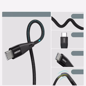 Кабель USB Choetech XCC-1003 чёрный Type-C Type-C 120 см