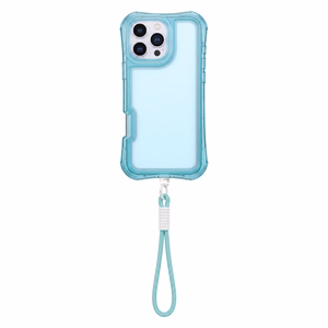 Safepop dėklas su dirželiu skirtas Samsung Galaxy A17 4G / A17 5G / A26 5G mėlynas