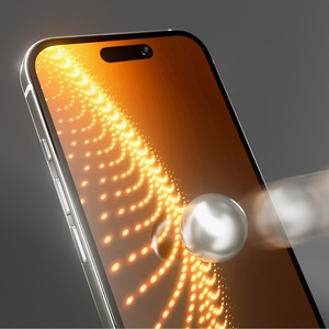 SBS Apsauginis stiklas su D3O tehnologija rinkinys su aplikatoriumi skirtas iPhone 17 Air - skaidrus
