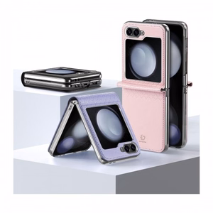 Dėklas Dux Ducis Bril Samsung F741 Z Flip6/F761 Z Flip7 FE violetinis