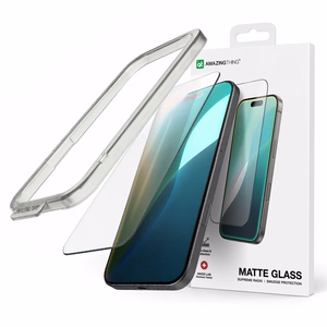 AmazingThing Titan Matte FusionFilter 7 grūdinto stiklo apsauginis stiklas iPhone 17