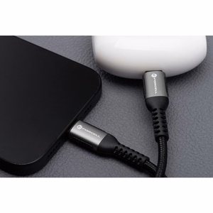 Кабель USB A to USB C Forcell F-Energy QC4.0 3A 66W Cafule 2 m C256 чёрный