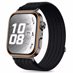Tech-Protect nailoninis dirželis Huawei Watch Fit 3 / 4 / 4 Pro / 5 / 5 Pro - juodas