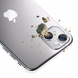 Стекло для камеры iPhone 14 Plus 9H для линзы серии 3mk Lens Protection Pro - серебряный