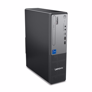 Lenovo ThinkCentre neo 50s Gen 5 Intel® Core™ i3 i3-14100 8 GB DDR5-SDRAM 256 GB SSD Windows 11 Pro SFF PC Juoda, Pilka