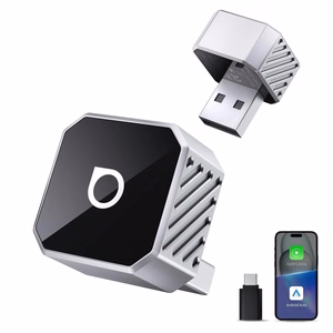 Belaidis CarPlay/Android Auto adapteris Ottocast Mini Cube sidabrinis CP88-T3