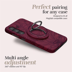 MIO Berry Blooms Magsafe Case Compatible Ring Holder