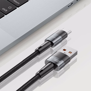 Tech-Protect UltraBoost кабель USB-C USB-C 66W 6A 1м - серый