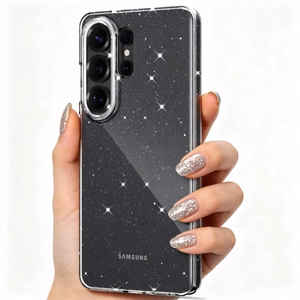 Чехол Tech-Protect FlexAir для Samsung Galaxy S26 Ultra прозрачный с блёстками