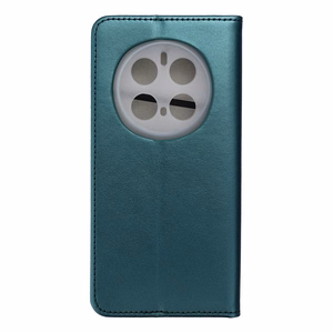 SMART MAGNETO knyginis dėklas telefonui HONOR Magic 7 PRO tamsiai žalias