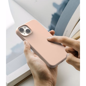 Ringke Apple iPhone 14 Plus 6.7 "SILIKONINIS ROŽINIS SMĖLIS