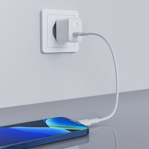 Įkroviklis Acefast A21 30W GaN USB-C juodas