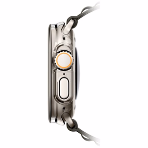 Uniq Voute dėklas su grūdintu stiklu Apple Watch Ultra 49 mm - sidabrinis