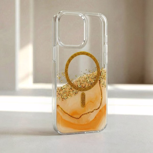 Чехол Epoxy Mag для Samsung Galaxy S26 Ultra оранжевый