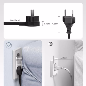 Orico PDC25 25W 6in1 удлинитель 2x AC + 2x USB-A + 2x USB-C - черный