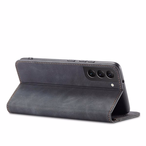 Magnet Fancy Case чехол для Samsung Galaxy S22 + (S22 Plus) кошелёк-чехол с держателем для карт чёрный