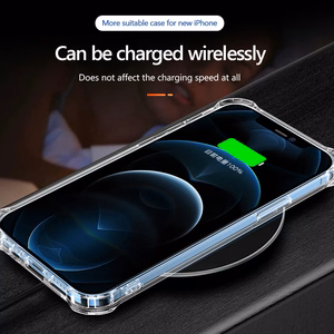 Tel Protect MagSilicone dėklas iPhone 14 Pro skaidrus