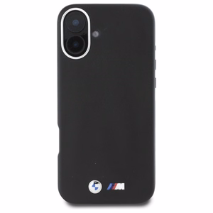 BMW M Smooth Full Wrapped Metal MagSafe dėklas iPhone 16 - juodas