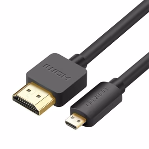 Kabelis Ugreen HD127 HDMI to Micro HDMI (4K@60Hz) 1.5m juodas (30102)