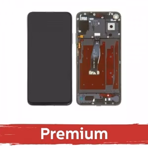 LCD дисплей для Huawei Nova 5T / Honor 20 с рамкой / чёрный / OEM