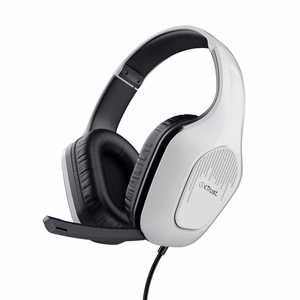 Trust GXT 415W Zirox - žaidimų ausinės (baltos)