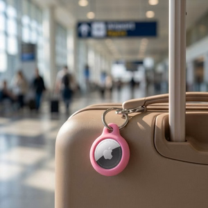 Tech-Protect Rough Case for Apple AirTag 1/2 - Pink