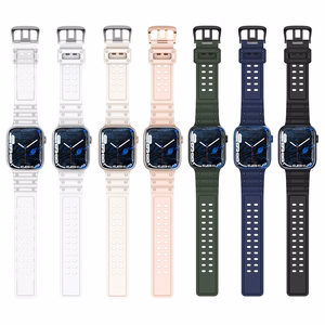 Dirželis Triple Protection Apple Watch 38 / 40 / 41 mm dirželis apyrankė - tamsiai mėlynas