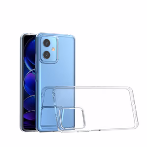 Itin plonas 0.5mm dėklas Xiaomi Poco X5 5G / Redmi Note 12 5G itin plonas permatomas dangtelis