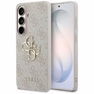 Dėklas Guess PU 4G Metal Logo Samsung S942 S26 rožinis